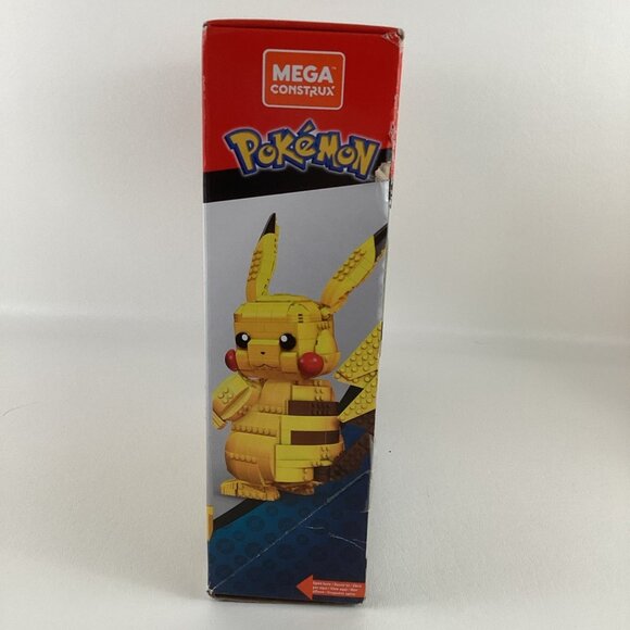 Mega Construx Pokémon Jumbo Pikachu Building Toy Collectible 12\